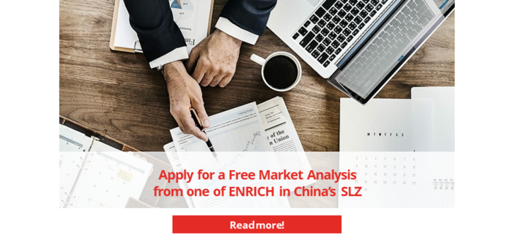  FREE MARKET ANALYSIS FROM ENRICH IN CHINA'S SLZ